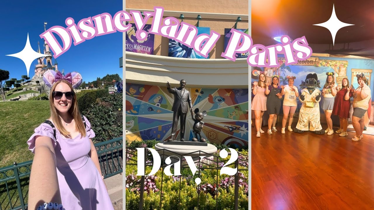 Disneyland Paris Day 2! Characters, Alice Show, Music Festival & Tales of Magic ✨