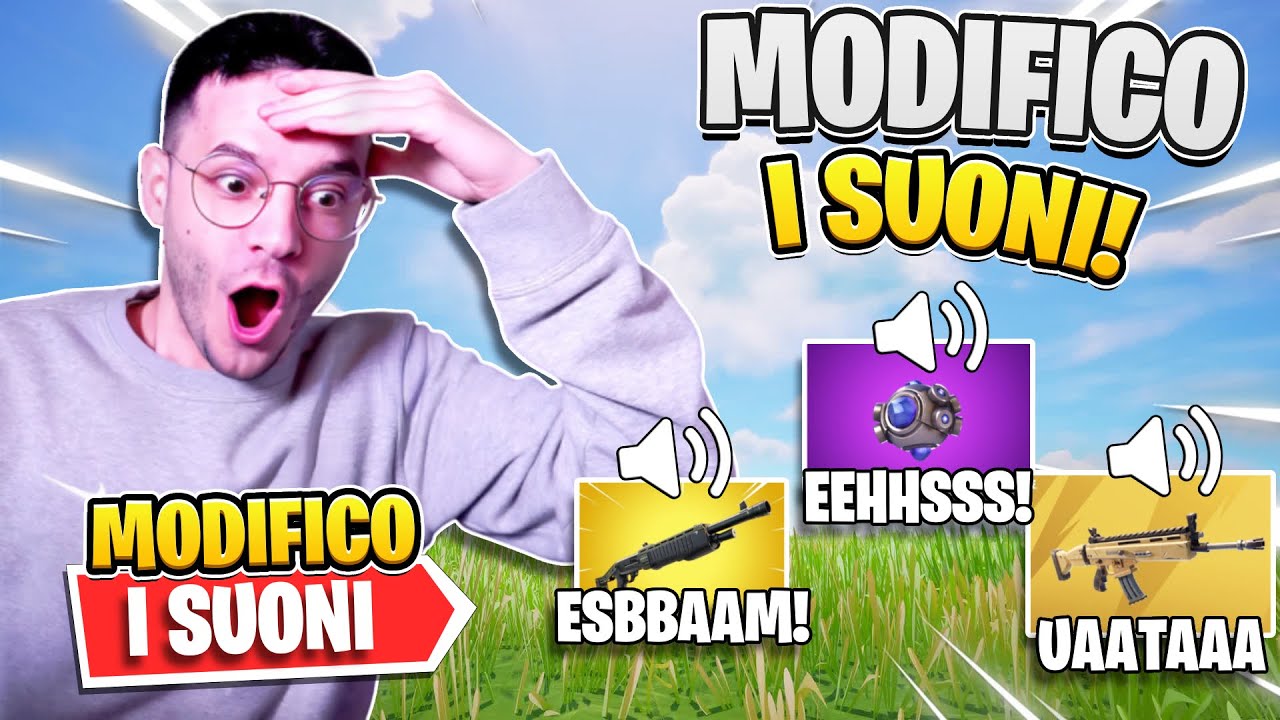 HO MODIFICATO I SUONI DI Fortnite ITA #fortnite #fortniteita #smi_ii