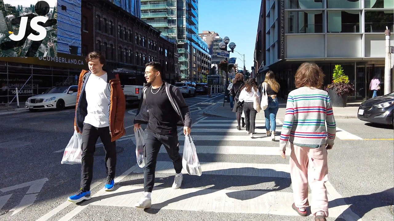 Yonge Street From Bloor to St Clair | Toronto Walk (Sept '22)