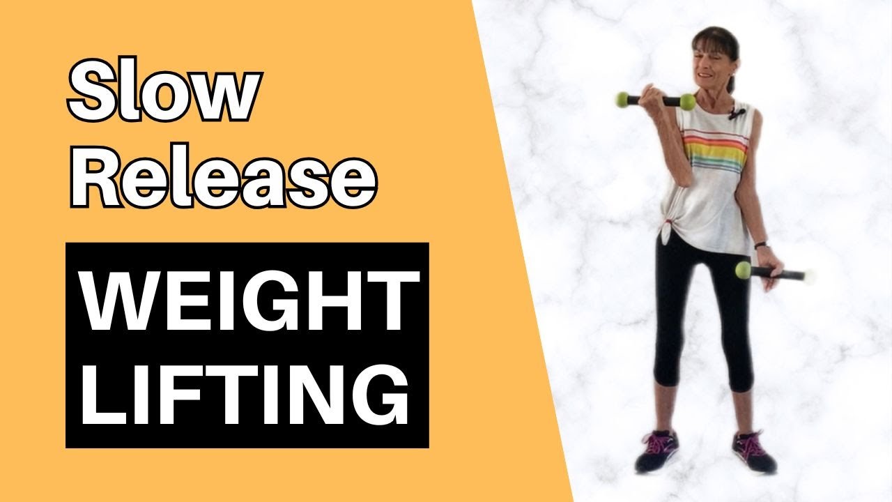 Slow Release Weight Lifting For Seniors - 20 Minute Strength Workout