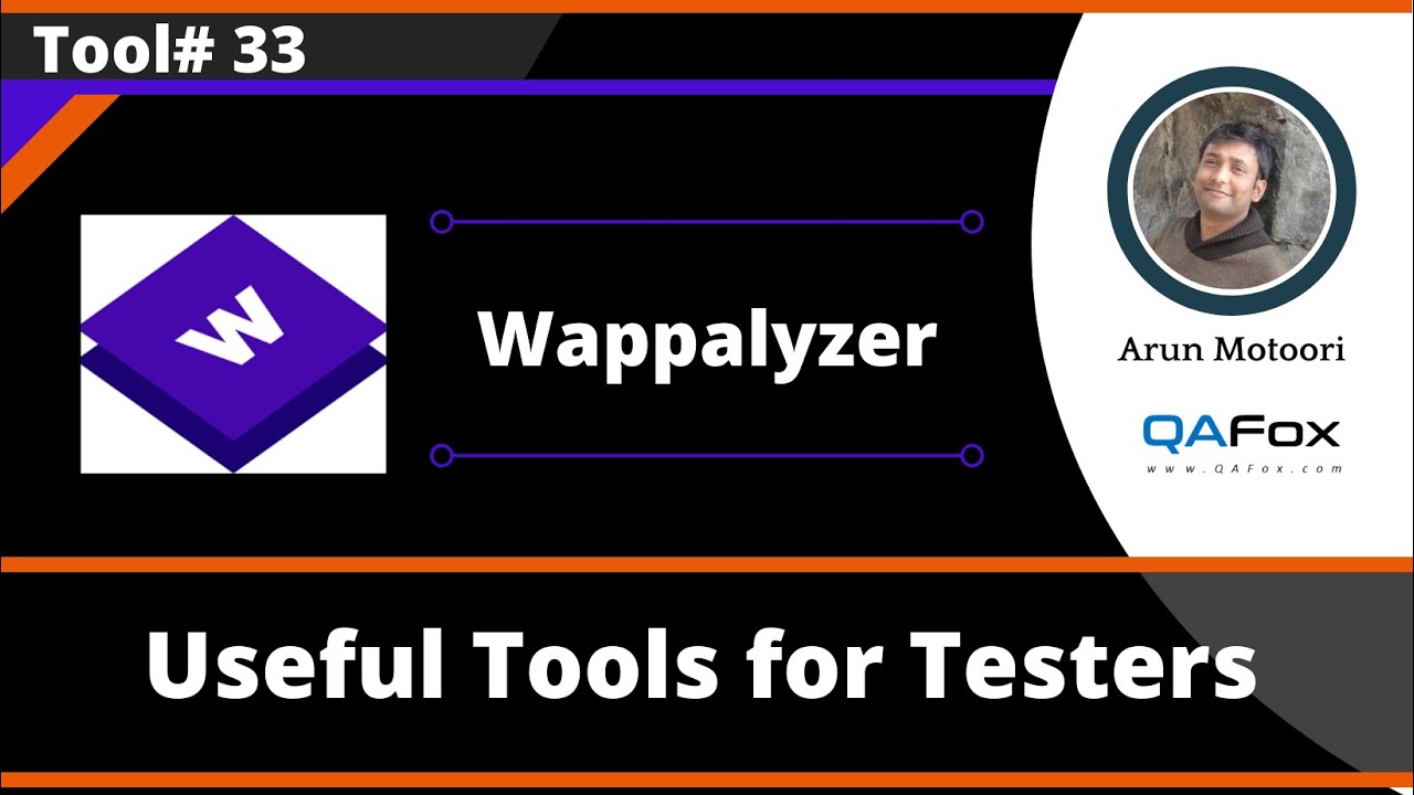 Wappalyzer - Useful Tools for Software Testers