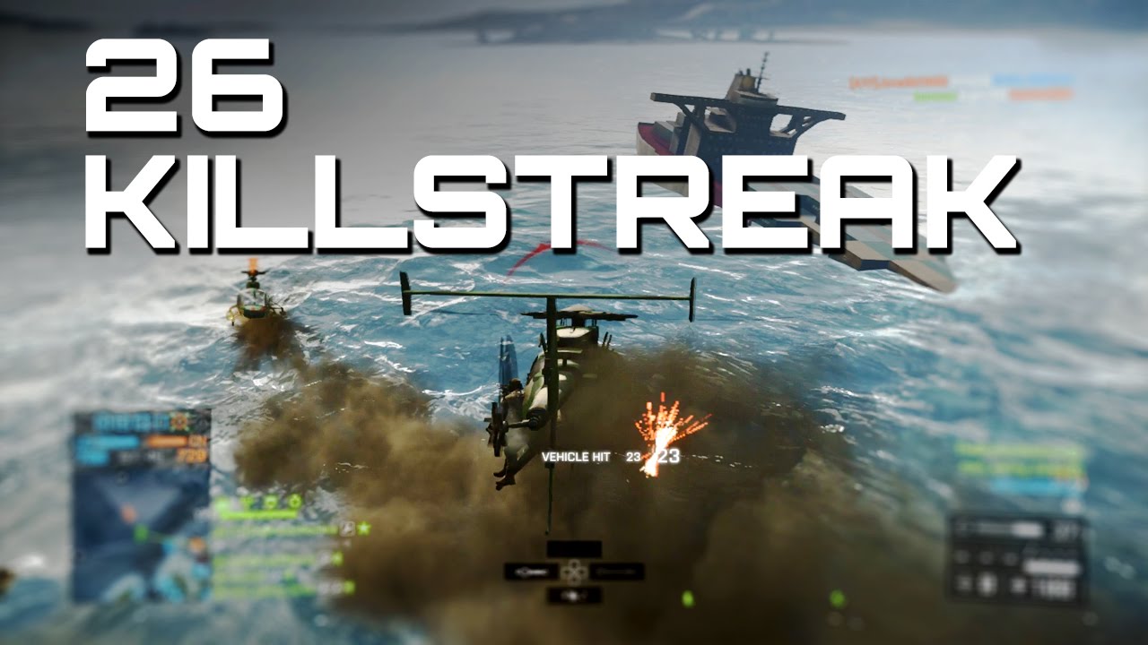 Battlefield 4: 26 Killstreak (Livestream Highlight)