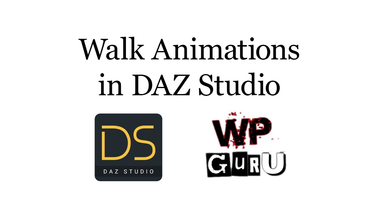 Creating Walk Animations in DAZ Studio