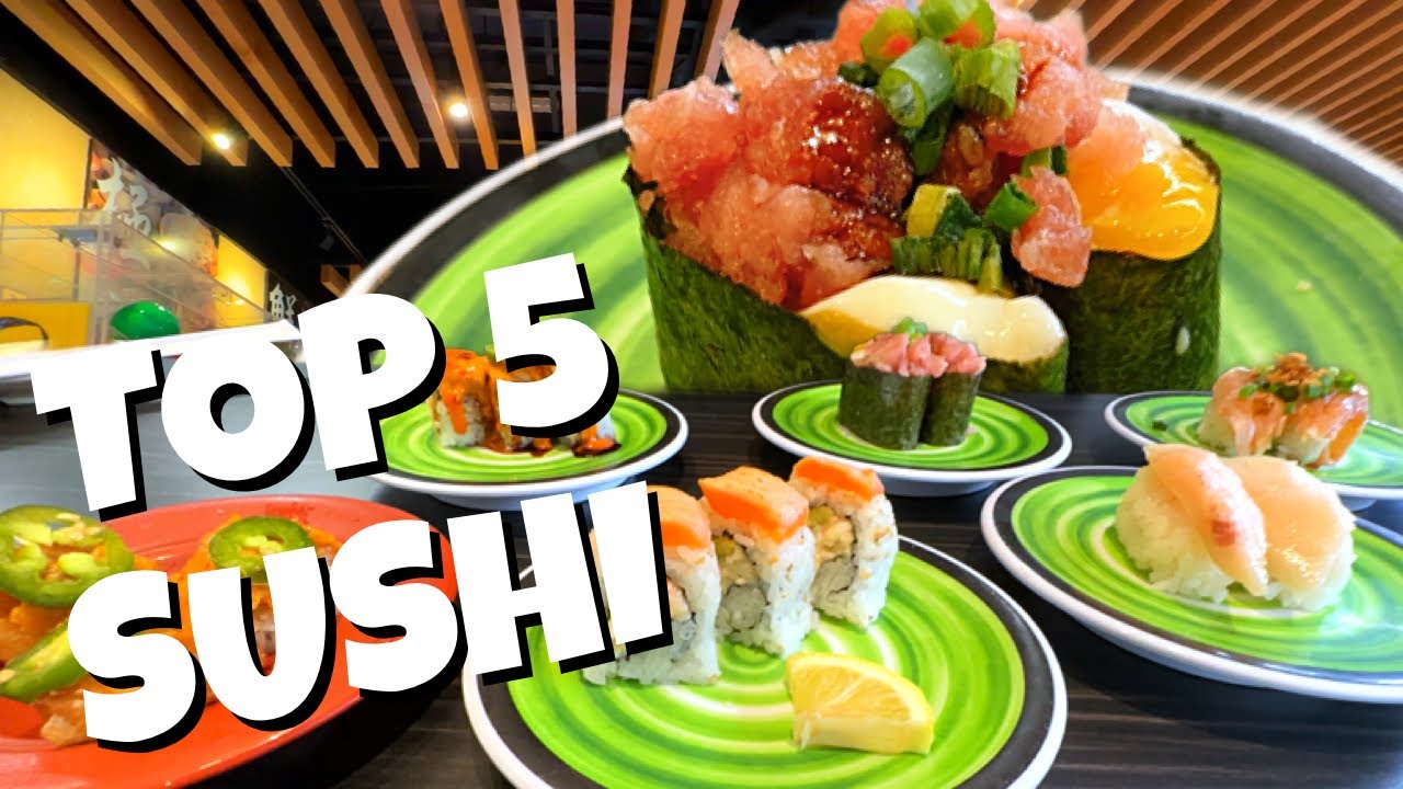 5 Must Try Sushi at Kura Revolving Sushi Bar Conveyor Belt Restaurant