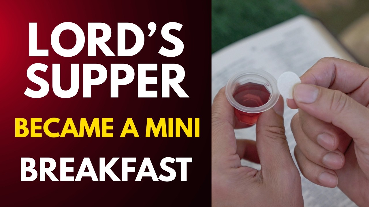 Why Do We Eat the Lord's Supper at Breakfast Time?