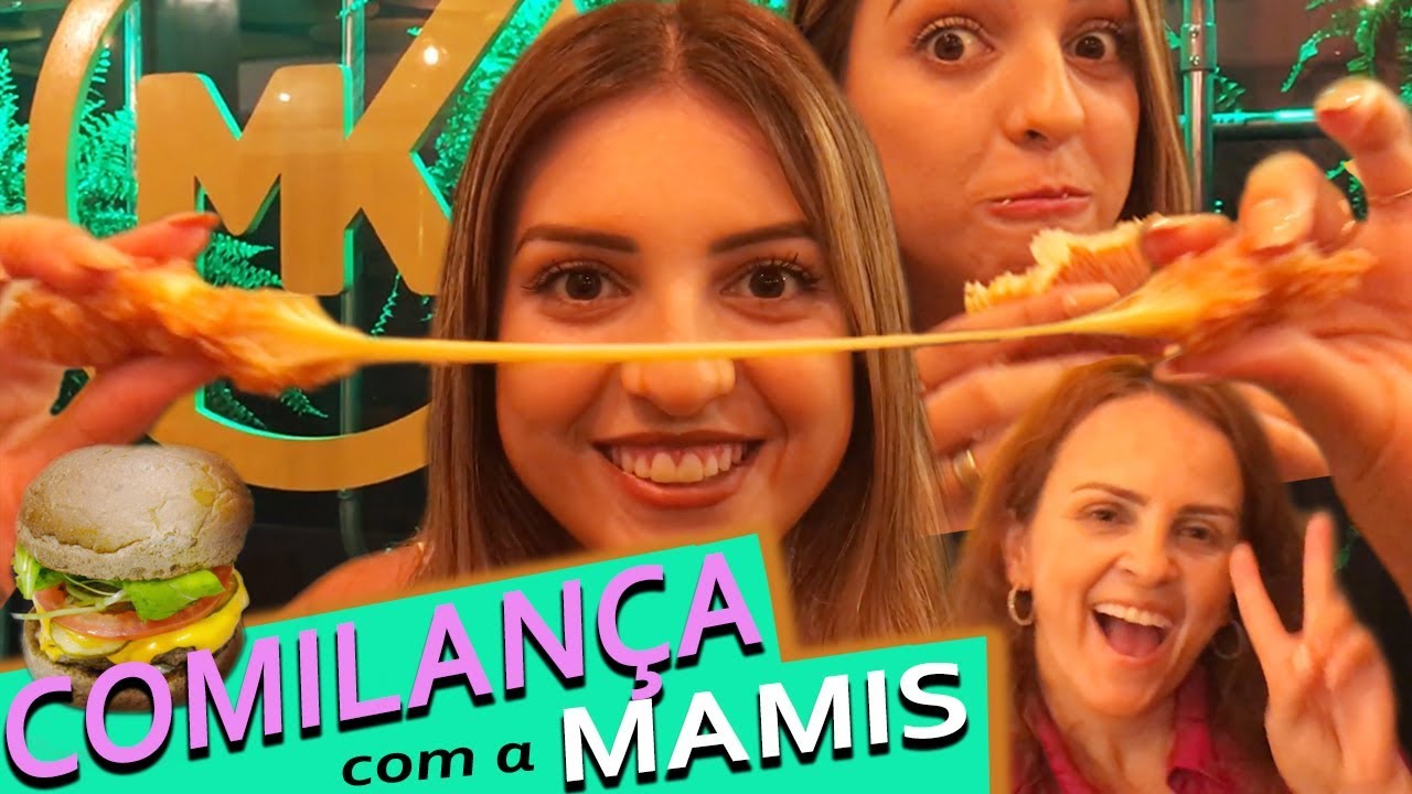 VLOG - COMILANÇA COM A MAMIS