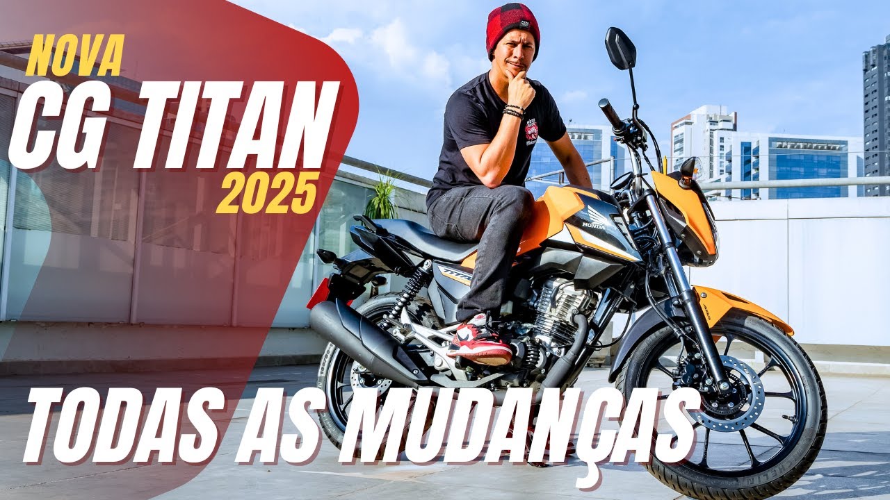 CG 160 TITAN 2025 ABS PRE&Ccedil;O E TUDO QUE MUDOU EM DETALHES!