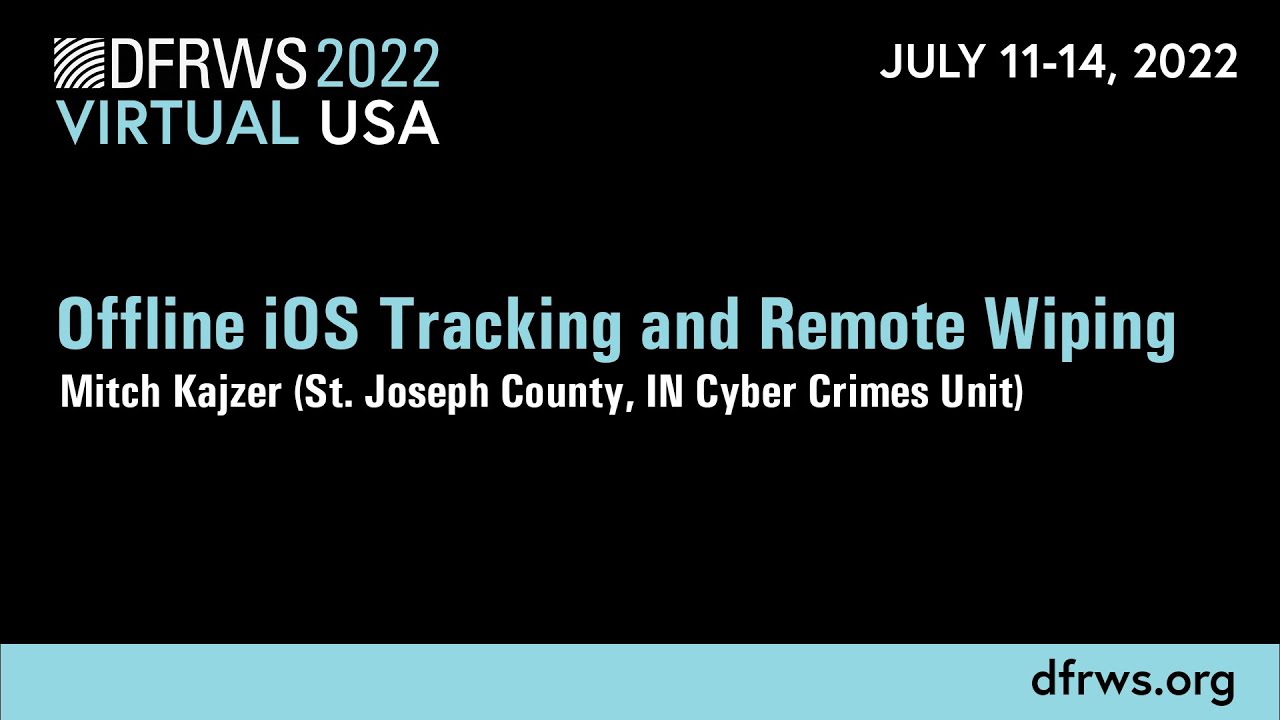 Offline iOS Tracking and Remote Wiping