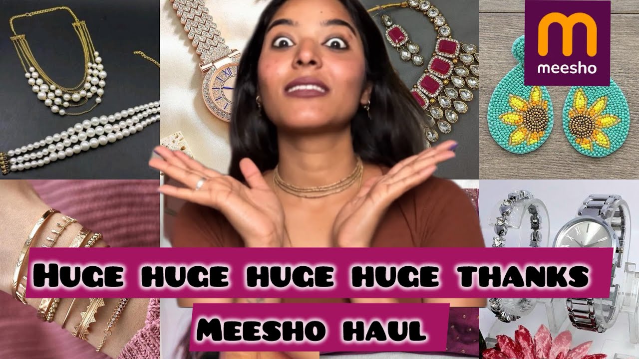 Huge Huge Huge Huge MEESHO HAUL @AnupallaviG