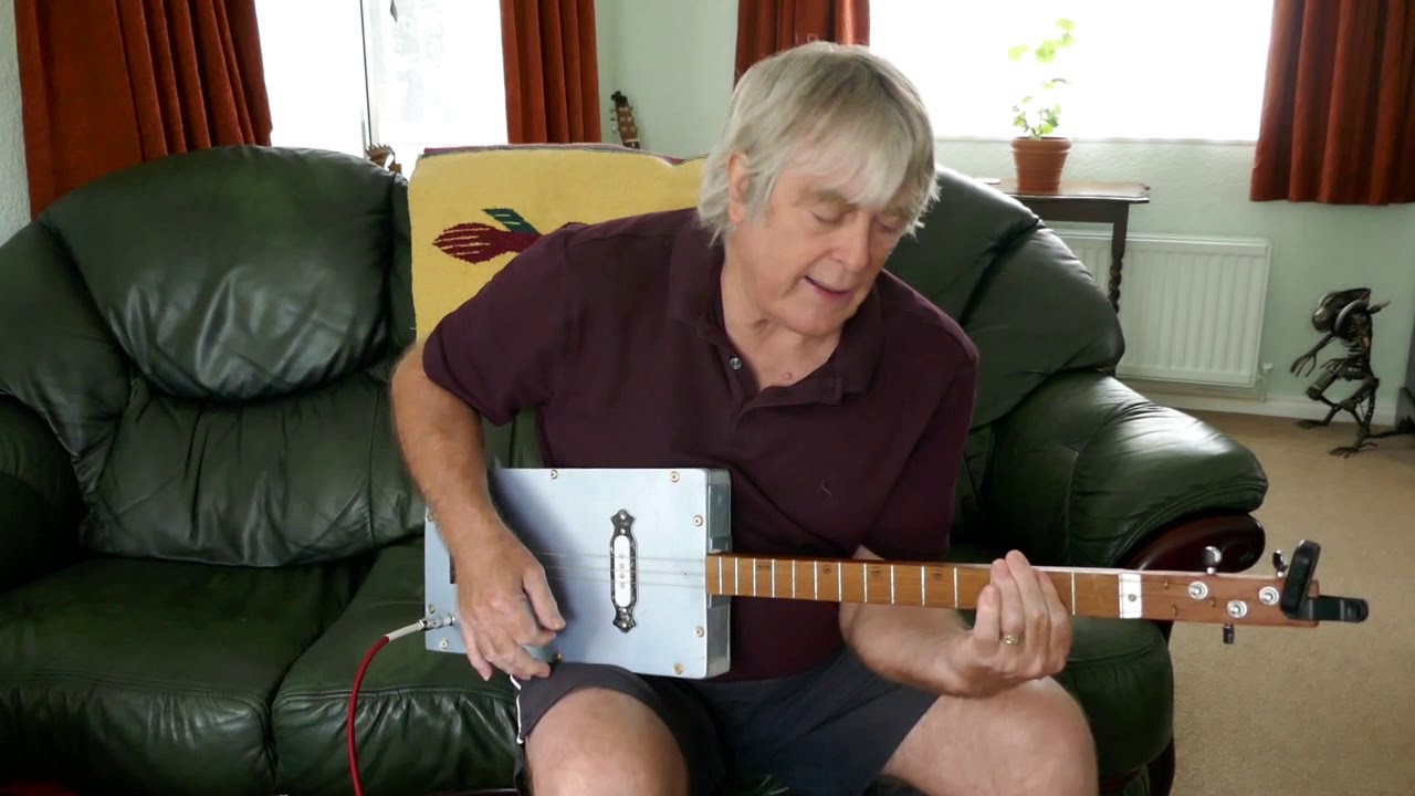 Candy lesson for  cigar box Guitar