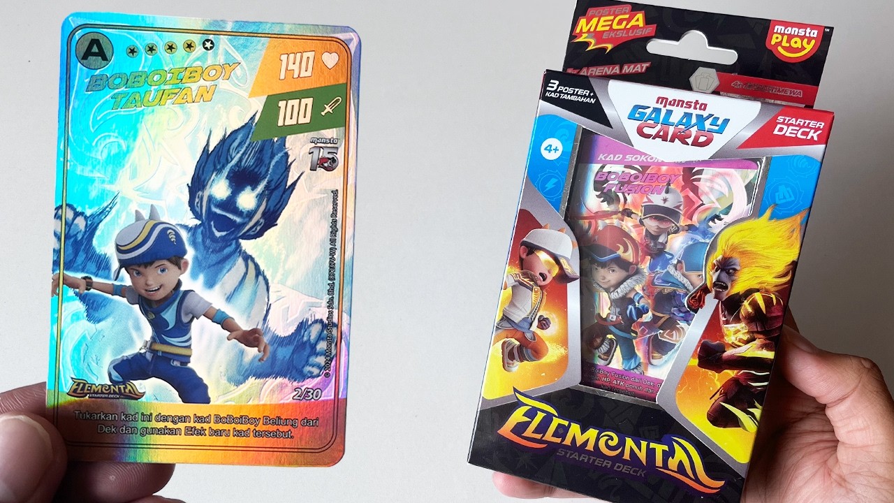 Unboxing Starter Deck Elemental! | Monsta Galaxy Card