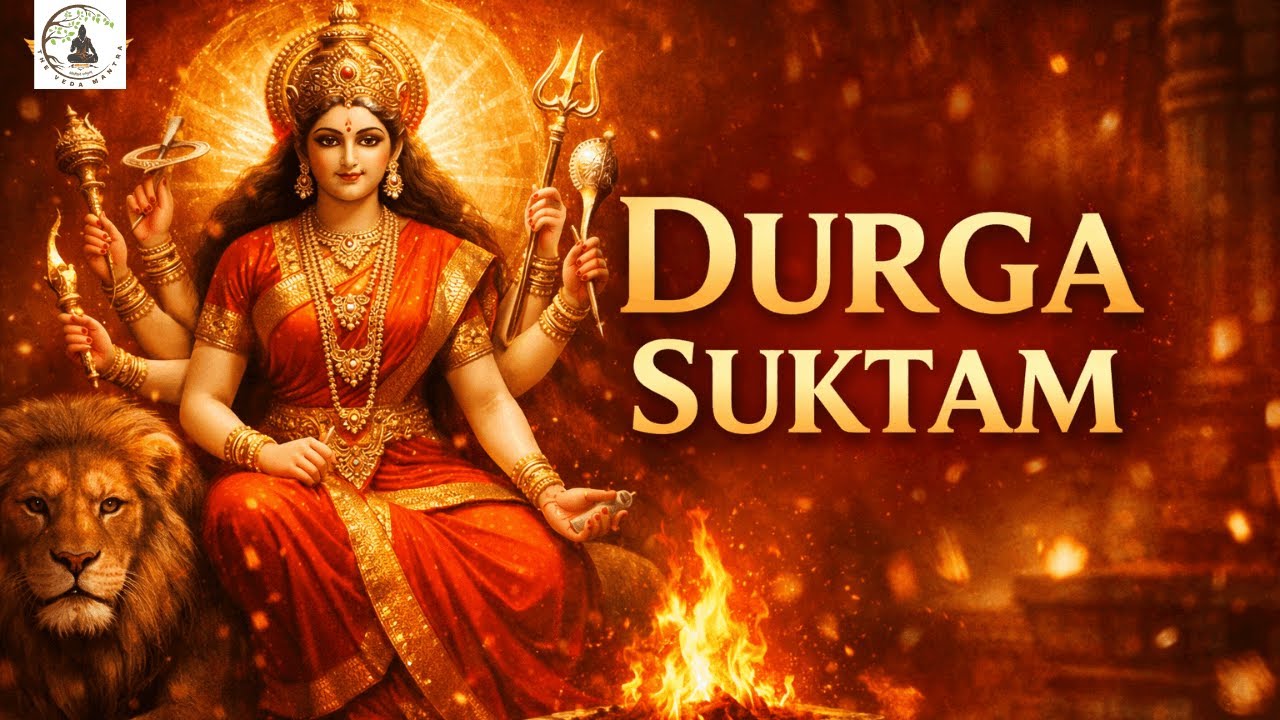 Durga Suktam | दुर्गा सूक्तम् मंत्र | Powerful Vedic Chanting for Navaratri 2025
