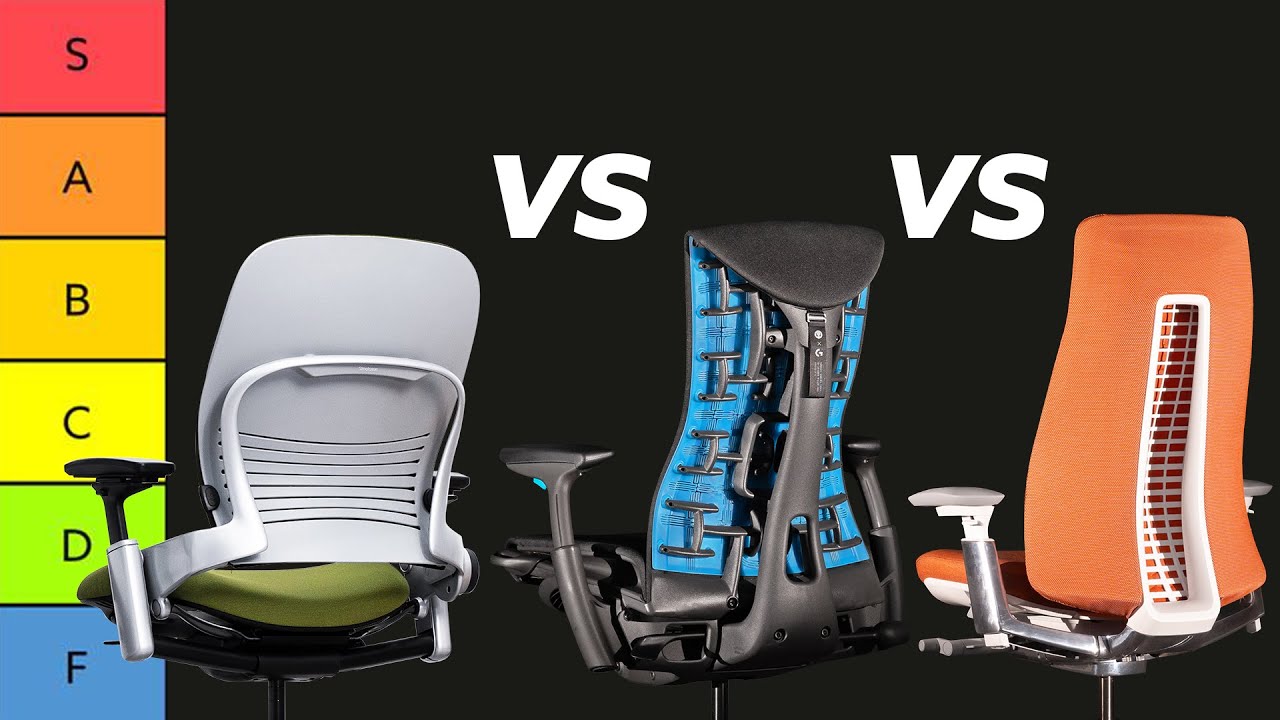Best Office Chair Tier List: Leap VS Embody VS Fern