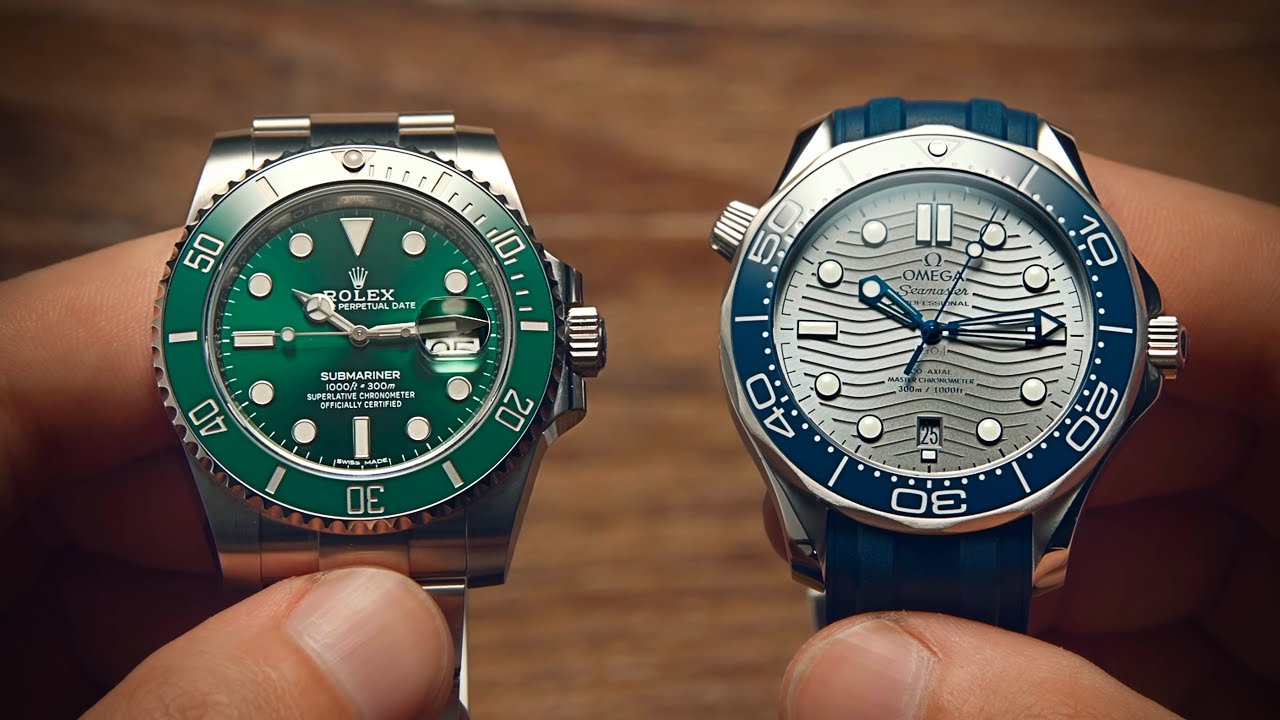 Почему Omega Seamaster лучше, чем Rolex Submariner | Watchfinder & Co.