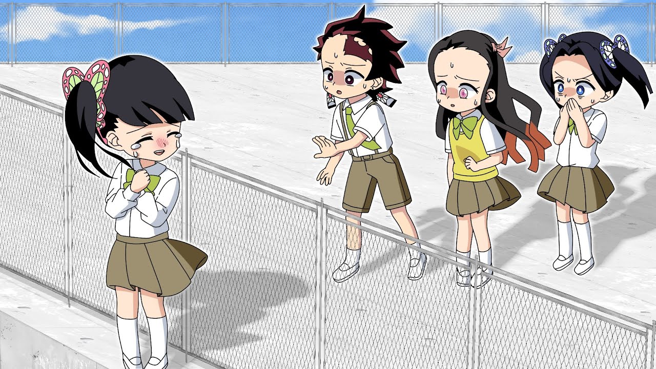 【キメツ小学校物語】カナヲちゃんが屋上から飛び降り！？「さようなら・・・もう学校に来たくないよ・・・」炭治郎「か、カナヲちゃん・・・！？」【鬼滅の刃/声真似/きめつのやいば/刀鍛冶の里】