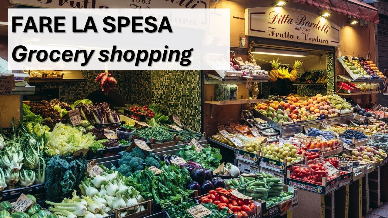 How Grocery Shopping Works in Italy
