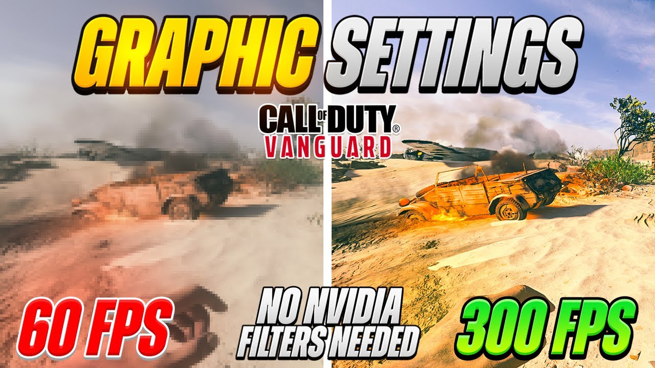 Call of Duty Vanguard Graphics Settings - No NVIDIA Filters Needed!