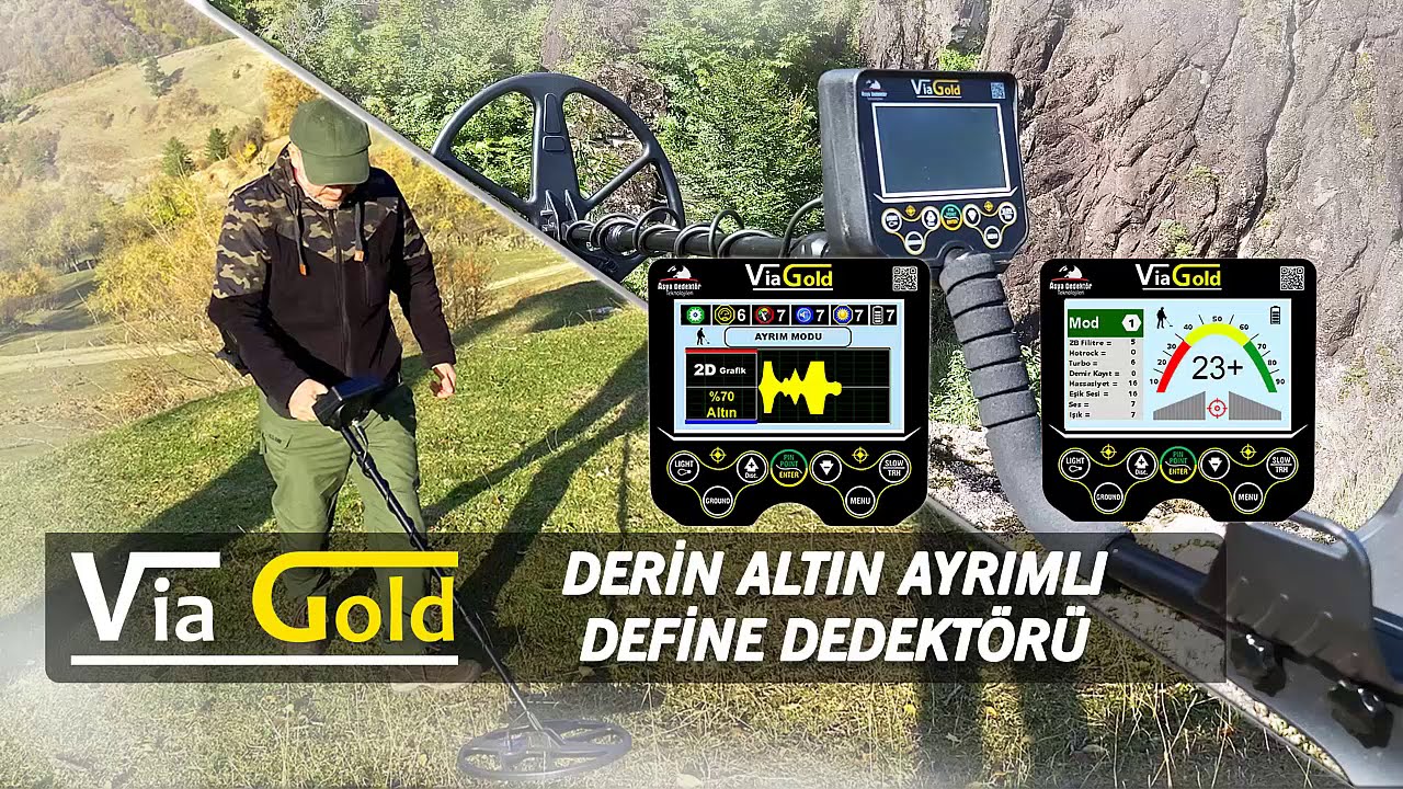 VİA GOLD GÖRÜNTÜLÜ ALTIN DEFİNE DEDEKTÖRÜ FİYATI - Altın Arama