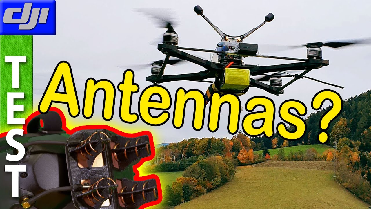 DJIFPV Antennas: Stock vs  Helicals vs  GRAVITY