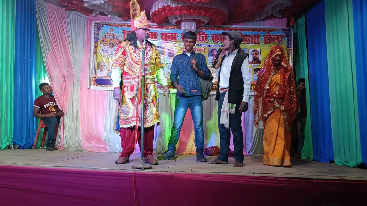 हर दिवारी नाच कटही मेहता टोला छठ पूजा युवा समिति
