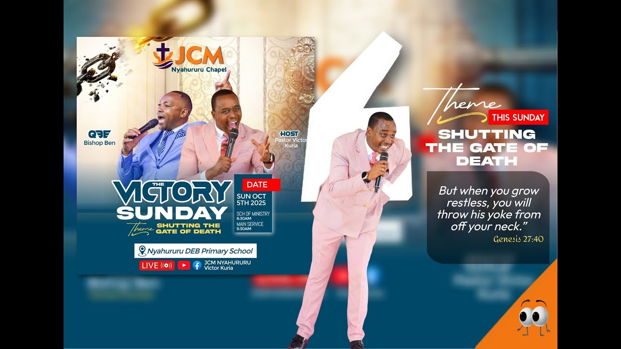 JCM CHURCH NYAHURURU CHAPEL SUNDAY SERVICE