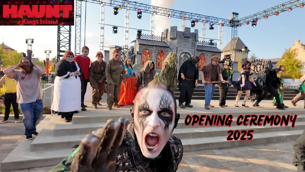 Церемония открытия KINGS ISLAND HAUNT 2025