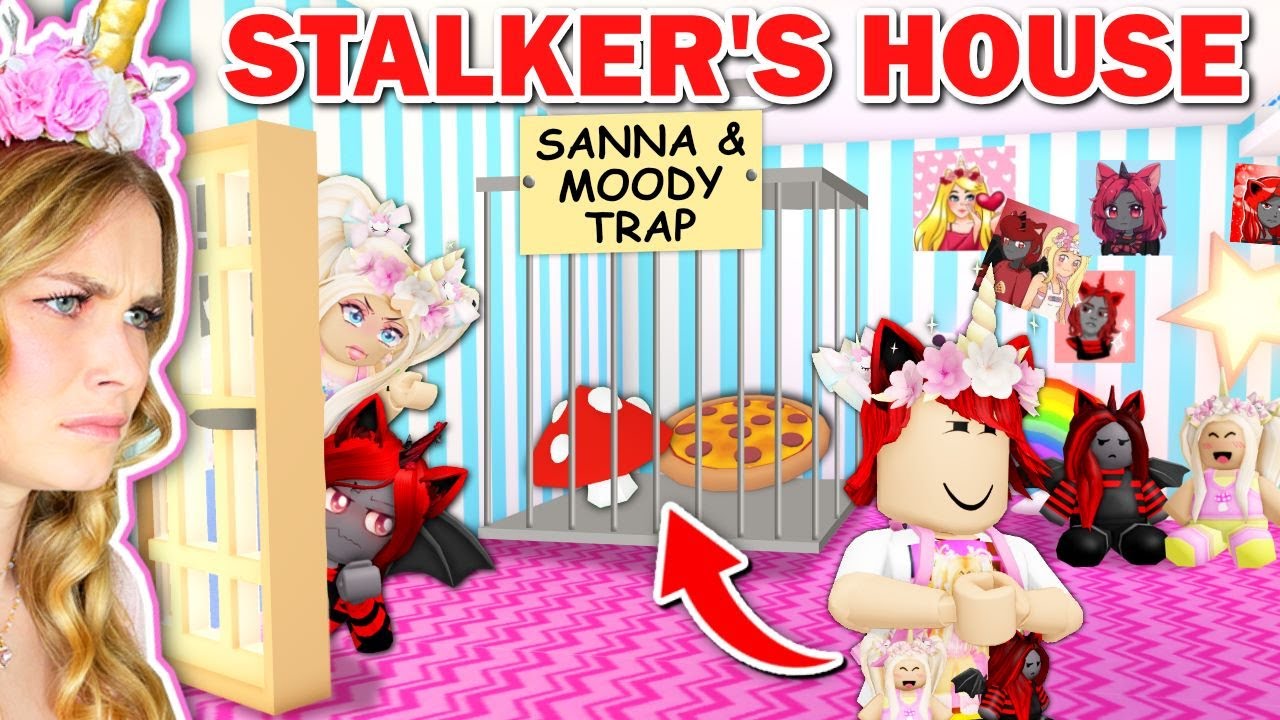 We SNUCK Into Our STALKERS HOUSE In Adopt Me! (Roblox)