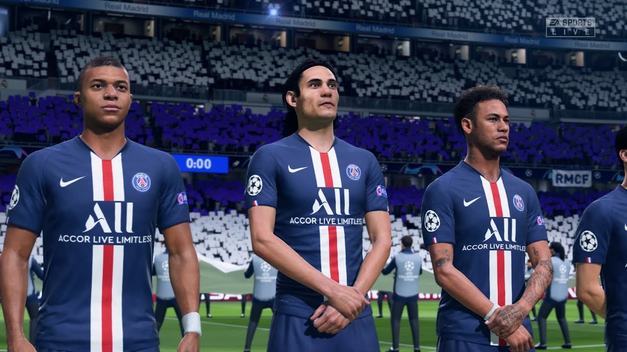 FIFA 20 | Real Madrid vs PSG - UEFA Champions League (Full Gameplay)