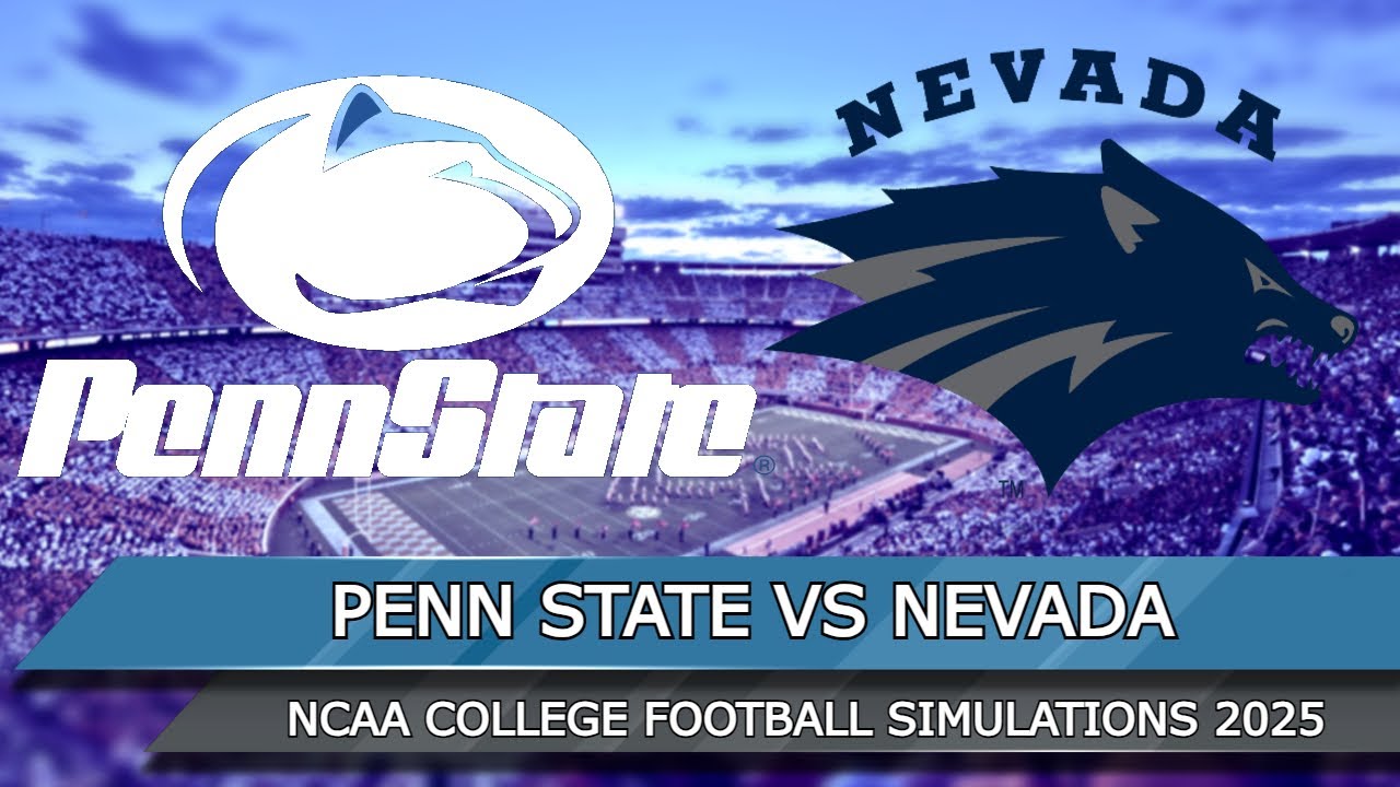 Penn State vs Nevada - NCAA Football 8/30/25 Full Game Highlights (College Football 26 Sim)