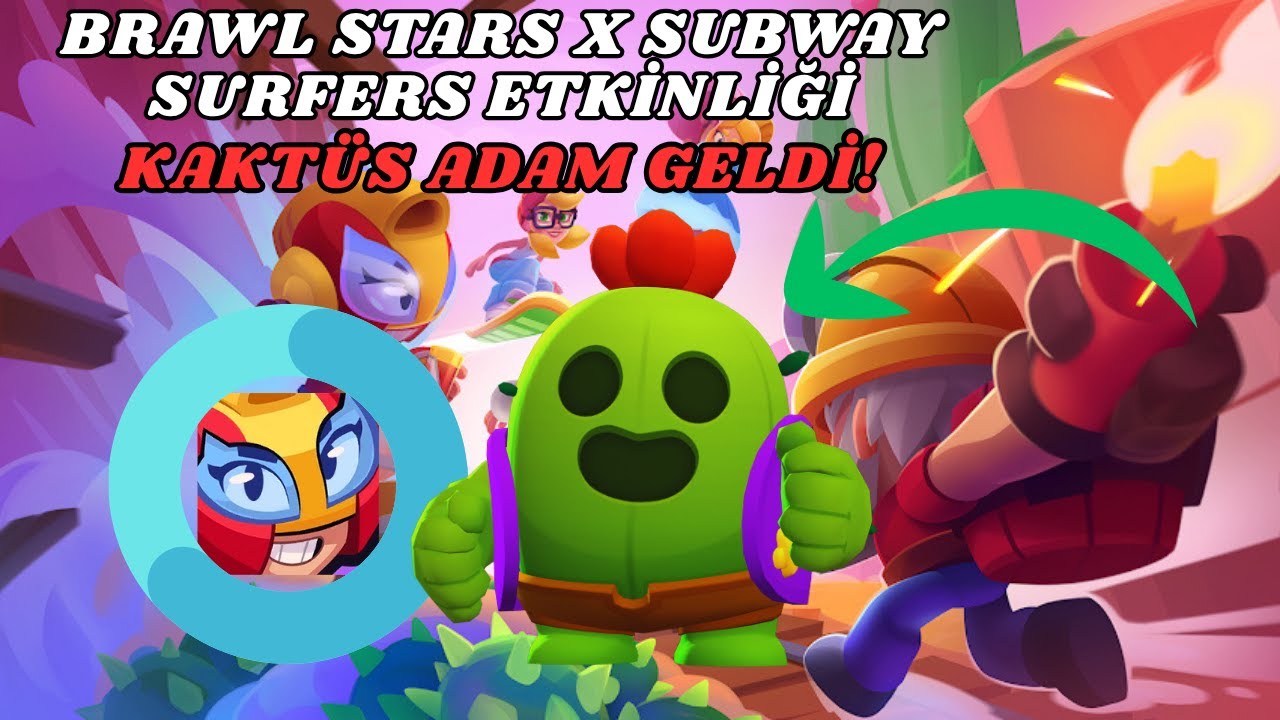 🌵ÜCRETLİ SPIKE TEKLİFİNİ ALDIM! + MAX ⚡ PROFİL SİMGESİ | SUBWAY SURFERS x BRAWL STARS #5