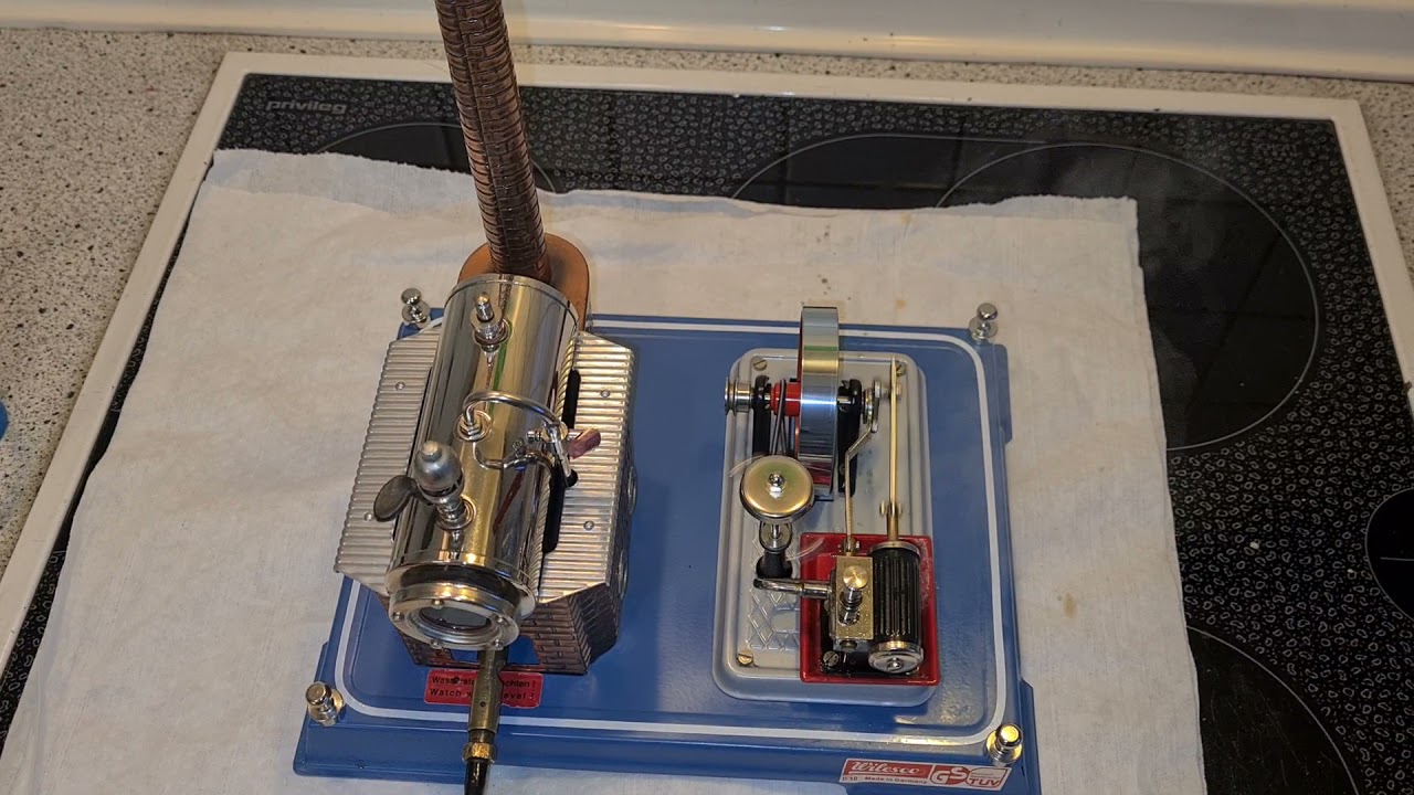 Dampfmaschine Wilesco Modell D10 Neu mit Regelventil