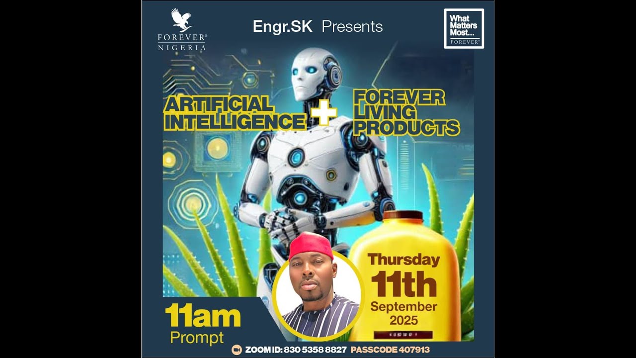 Social Media Skill Training On: AI + Foreverliving products with Engr.SK