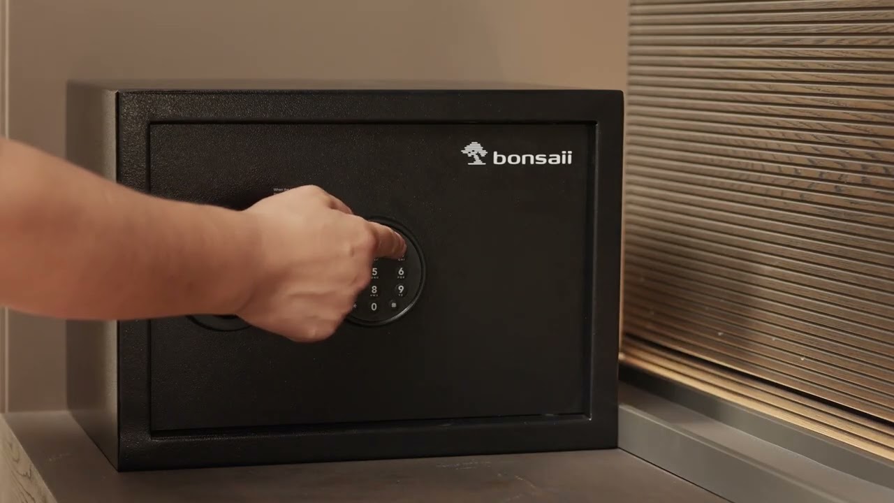 BONSAII Safe Box - 0.6 Cubic Safe Box with Electronic Keypad