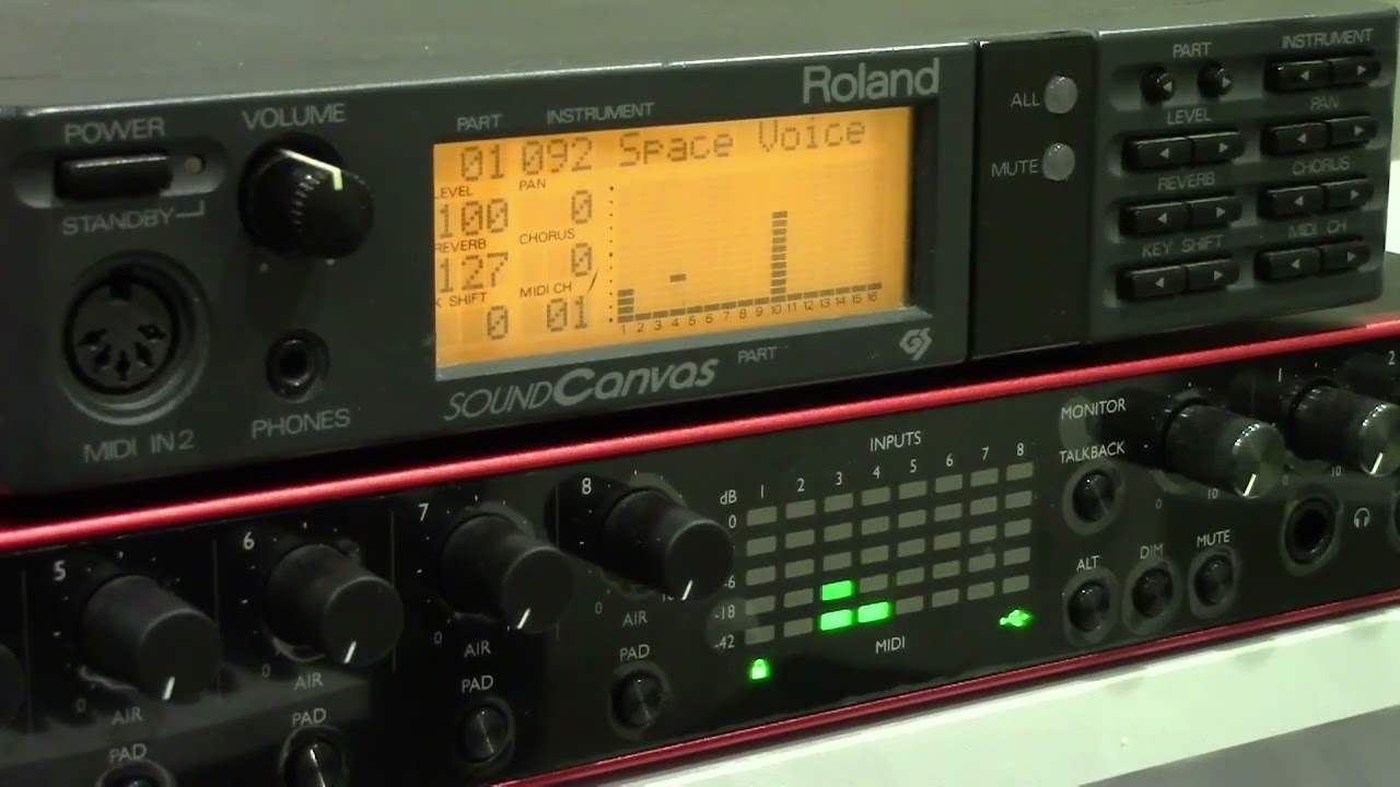 Roland SC-55 Sound Canvas Demo Songs (1991)