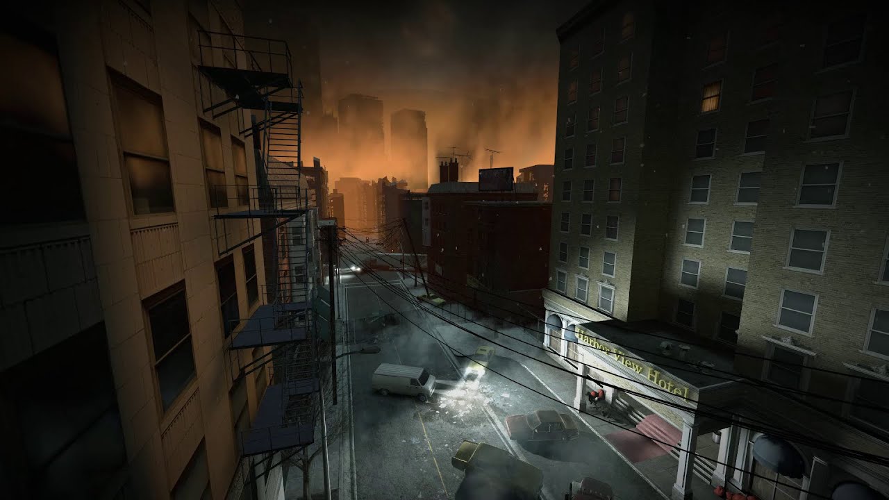 Abandoned City | Eerie Ambience | 3 Hours