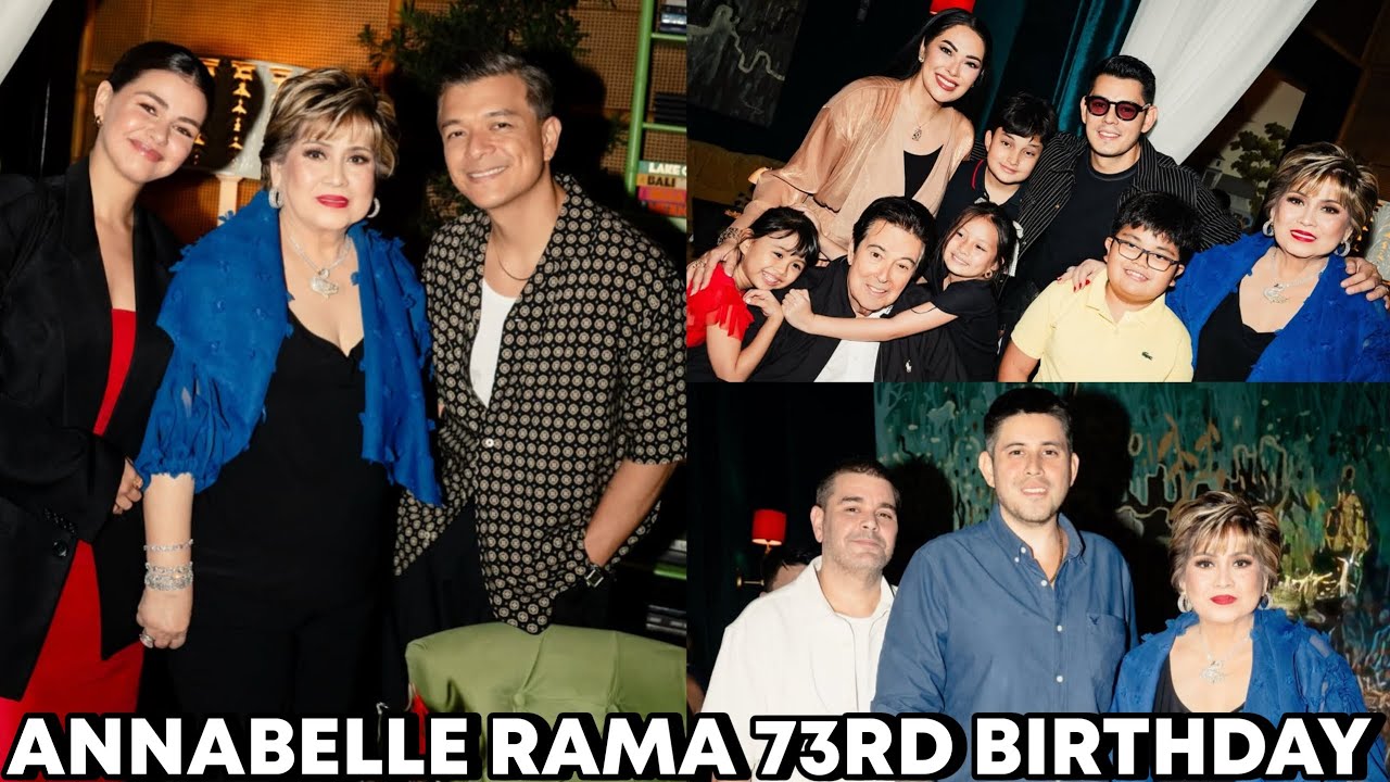 Annabelle Rama 73rd Birthday❤️May Espesyal na BUMISITA at Bumati sa Ika-73rd Birthday ni Annabelle