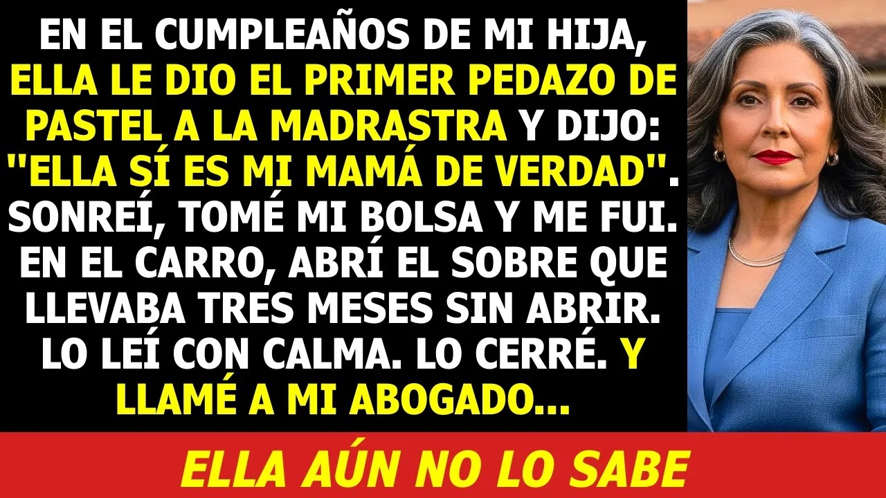 Mi Hija le Dio el Primer Pedazo a la Madrastra y Dijo： ＂Ella es Mi Verdadera Mamá ＂ Pero lo Que