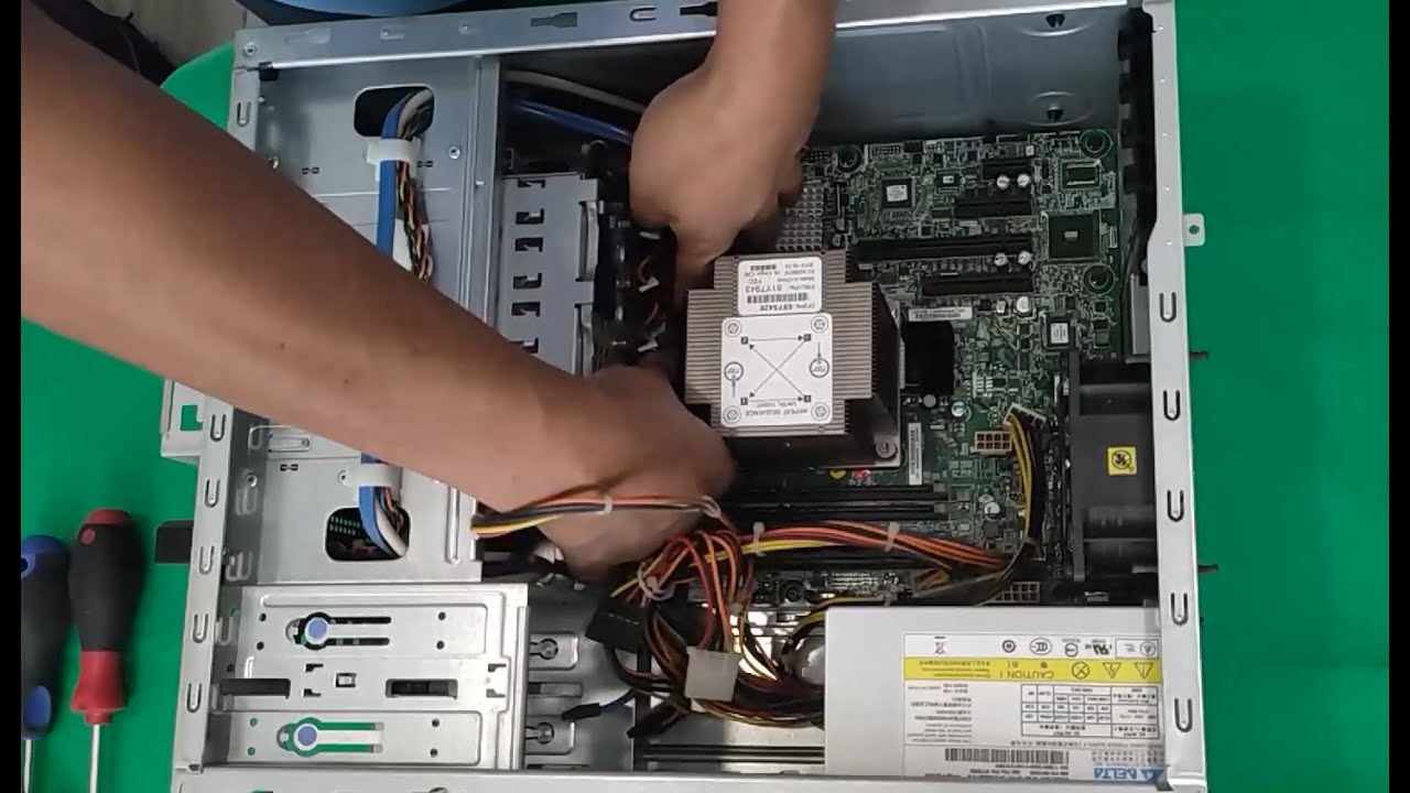 Mantenimiento preventivo a Servidor IBM System X3100 M4