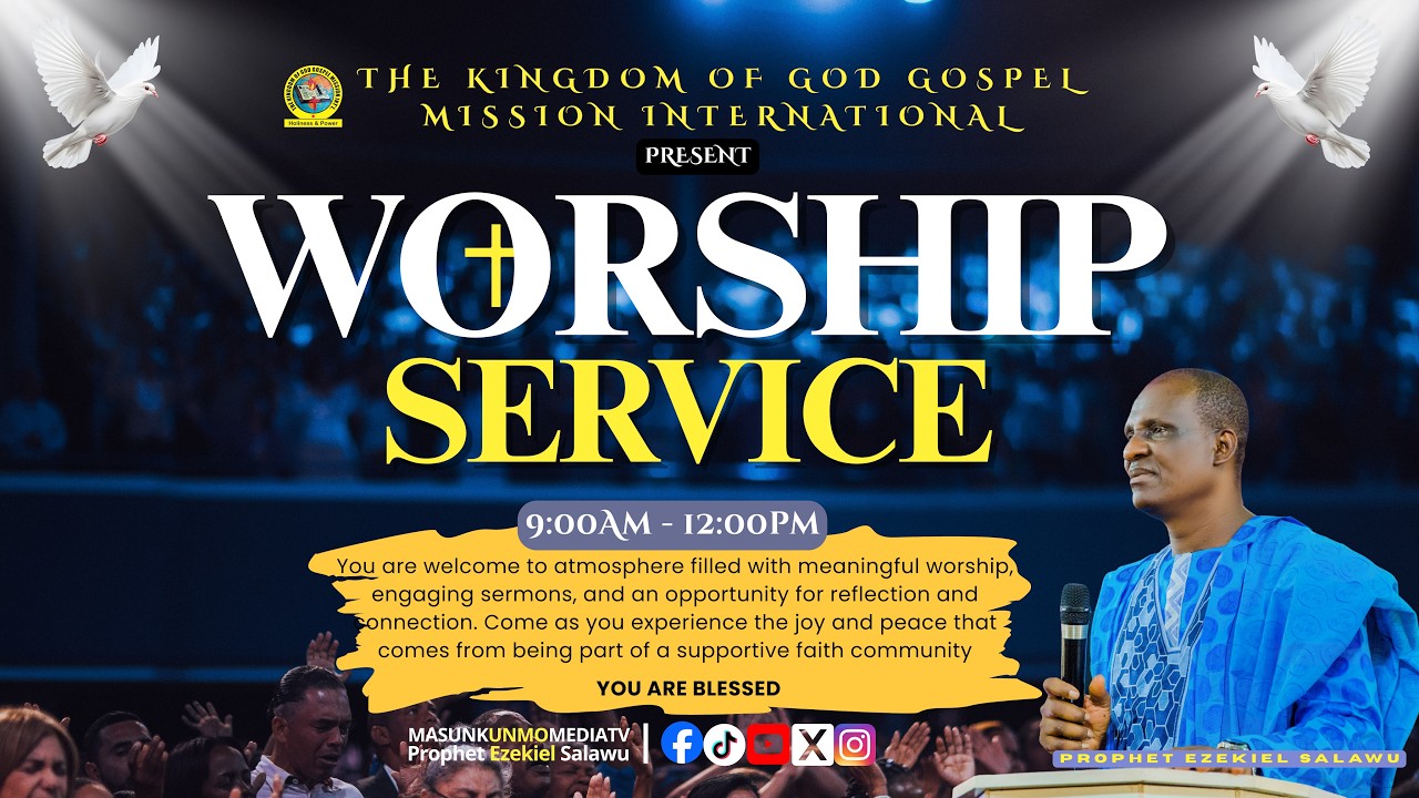 GLORIOUS SUNDAY SERVICE WITH #prophetezekielsalawu
