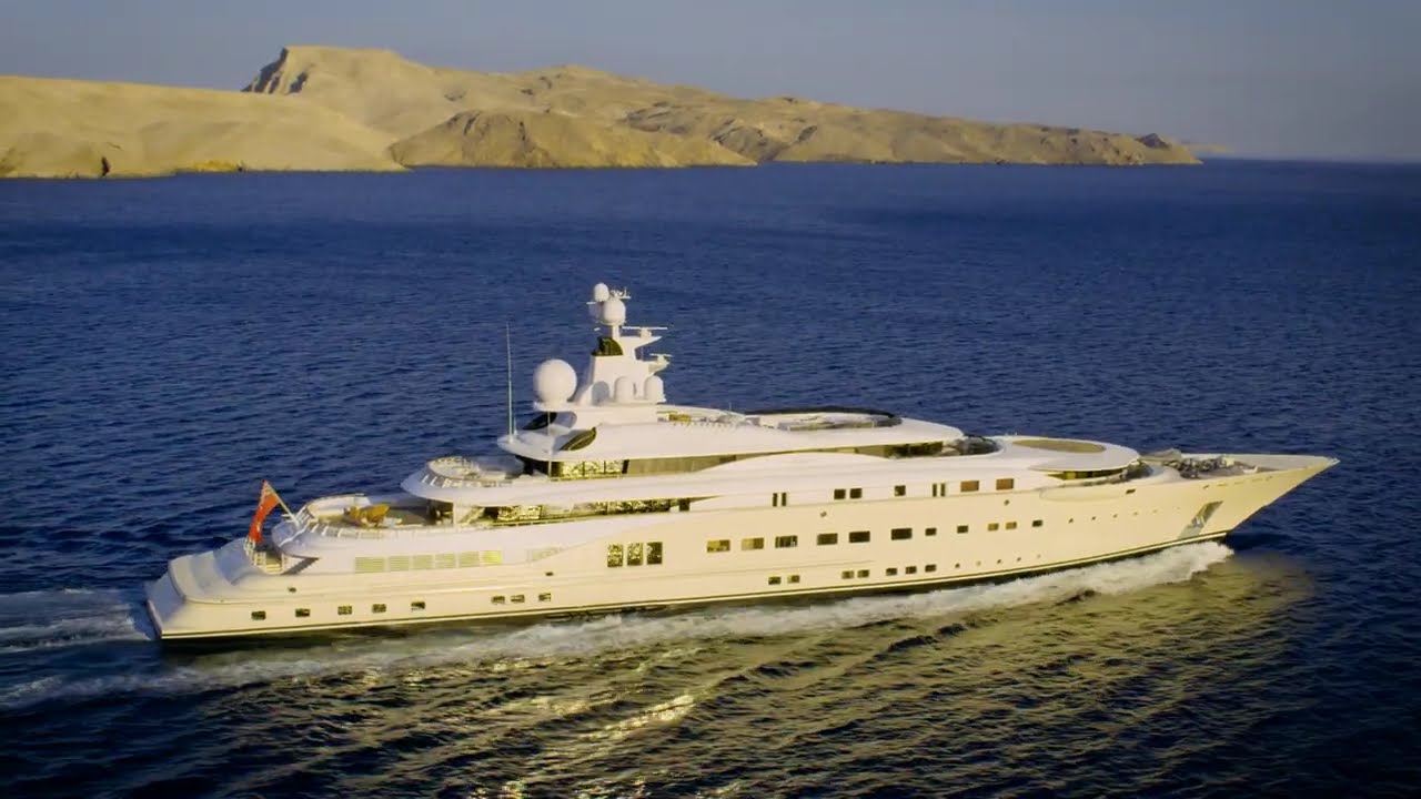 Lurssen's Pelorus 115m Superyacht currently for sale
