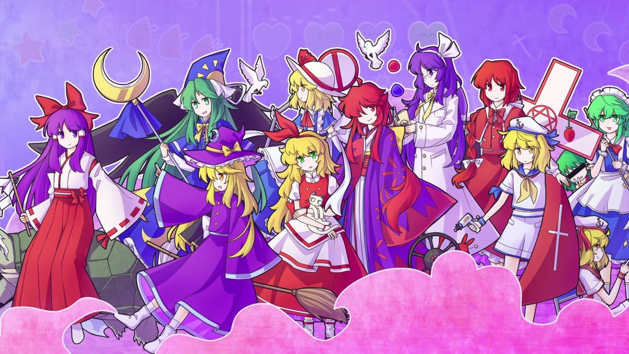 【東方】Phantasmagoria of Dim.Dream 全曲Win風アレンジ「夢は時空を越えて」