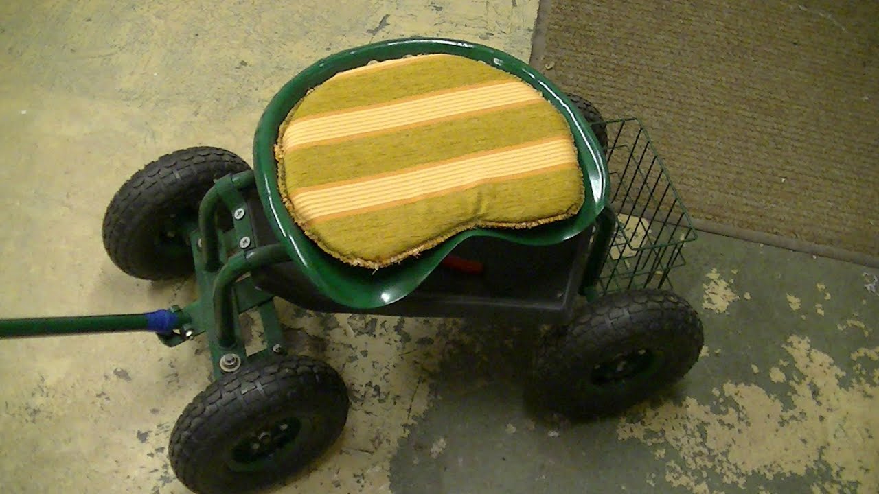 Kb - Schnelles, schrabbeliges Sitzkissen (Gartenrolli)