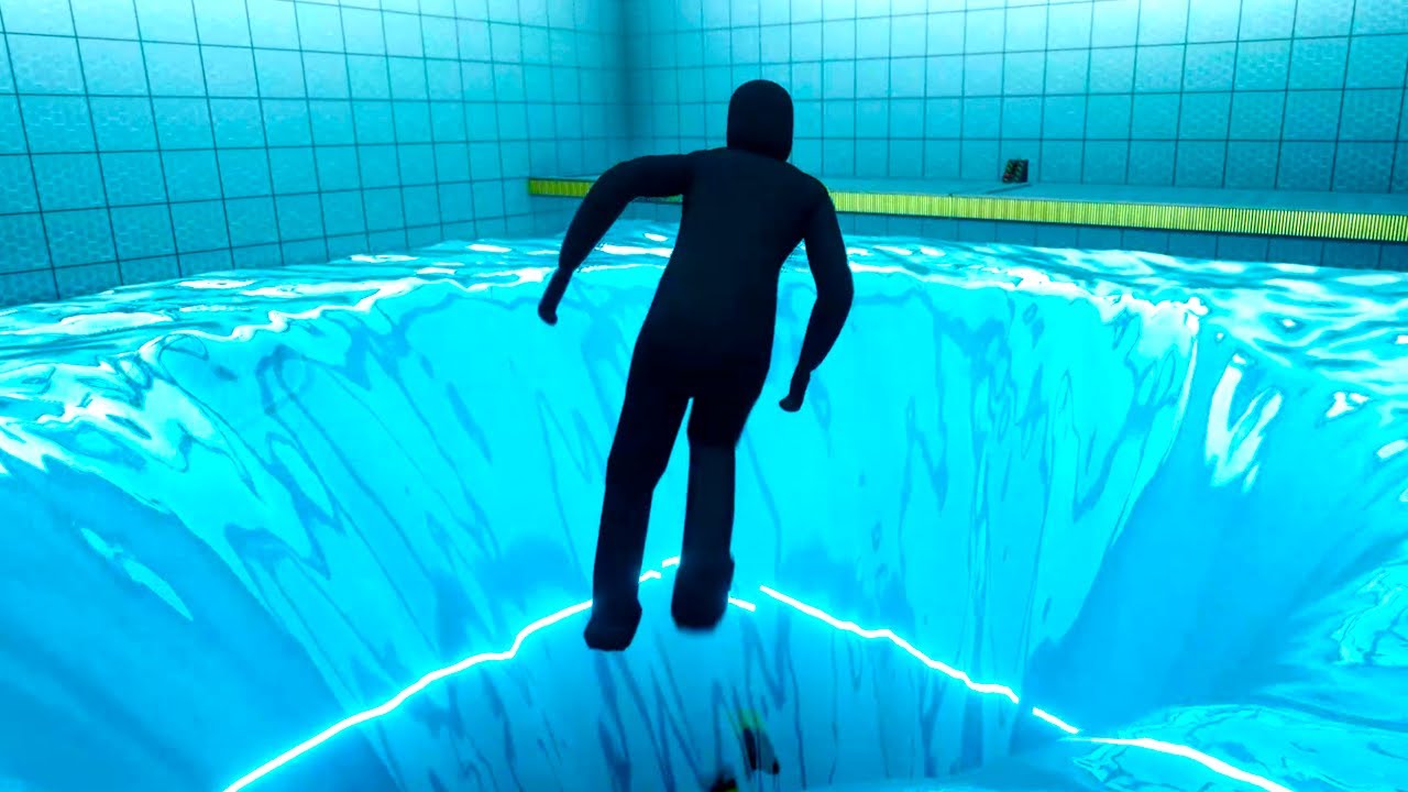 RAGDOLL SWIM IN THE POOL | PLAYFORM: HUMAN DYNAMICS