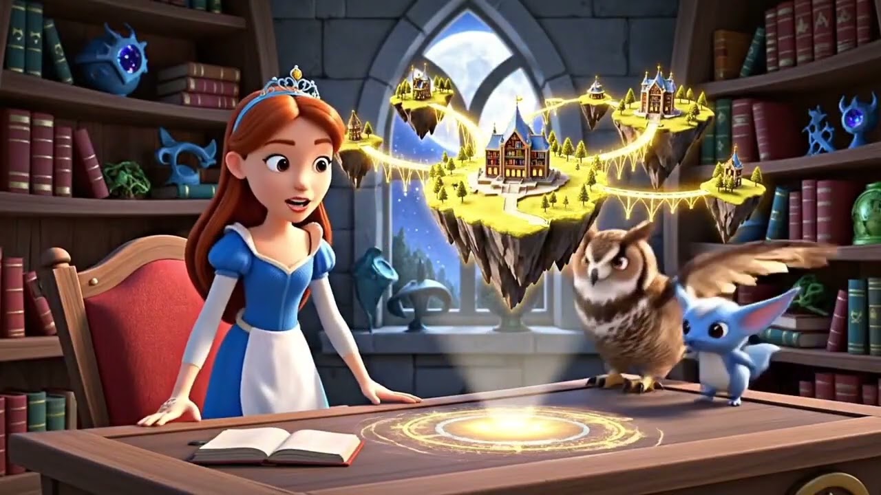 How the Princess Saved All Realms | Animated Fantasy Adventure#fairytalesstory #disney #animation 