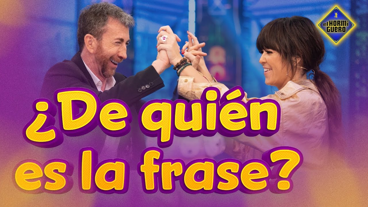 El reto de las hormigas a Vanesa Martín - El Hormiguero