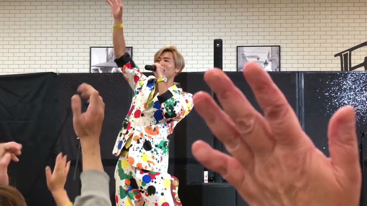 【ひなたと愉快な仲間達】 KEN EBISAWA ライブ① in アピタ亀田