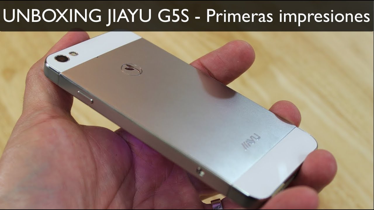 Unboxing Jiayu G5S - Clone iPhone 5 - Primeras Impresiones