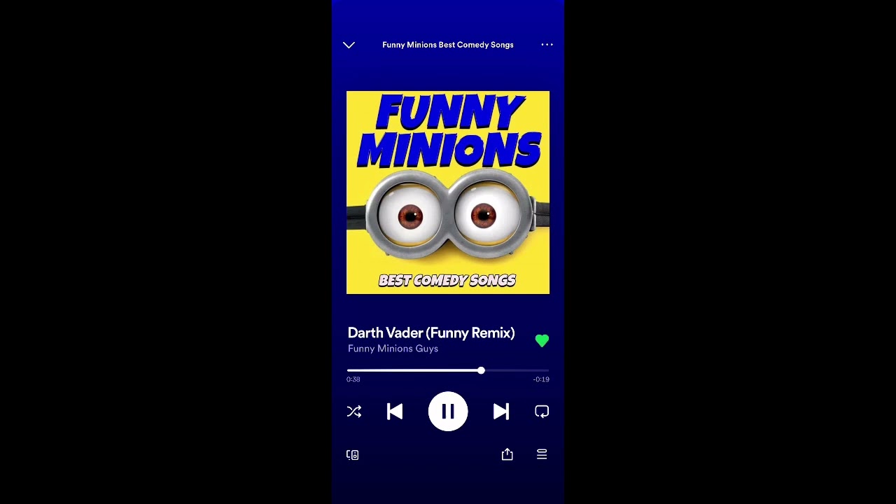 🤩Darth vader song (minion remix)