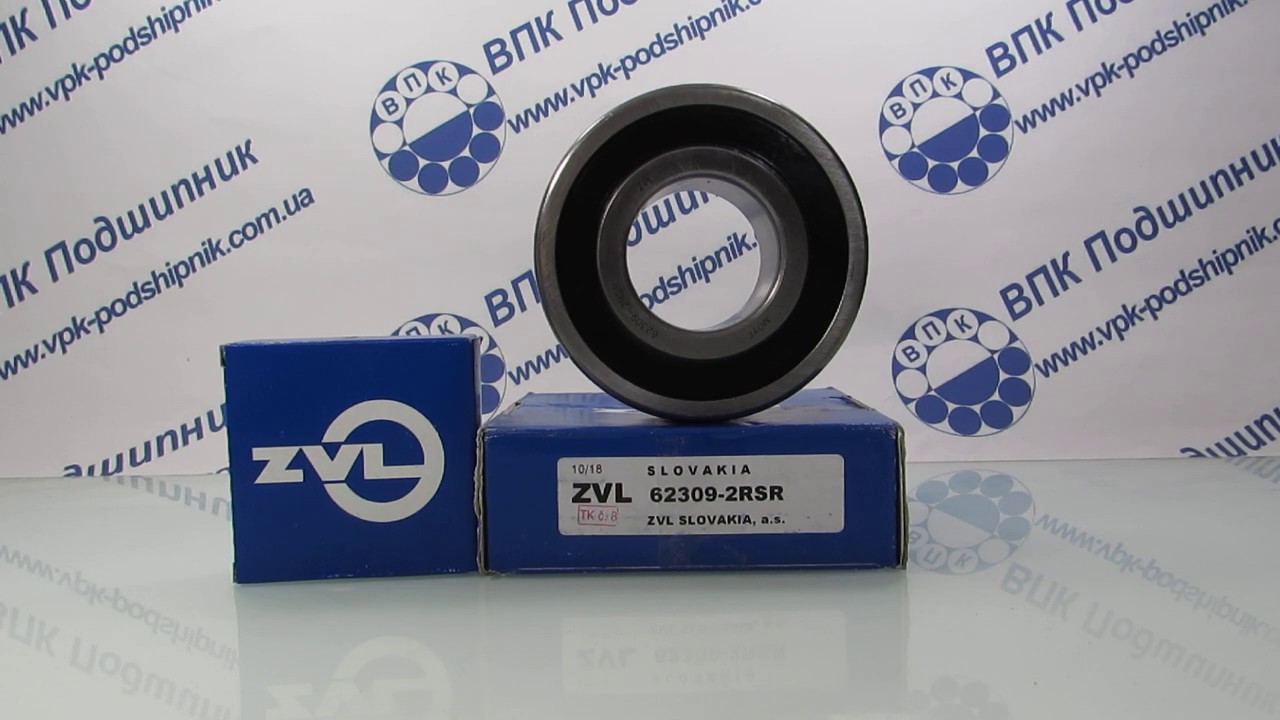 ВПК Подшипник 62309-2RSR ZVL 180609