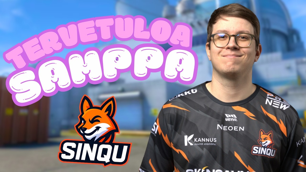 SAMPPA LIITTYY SINQU Esportsiin | Behind The Scenes | CS2 Suomi